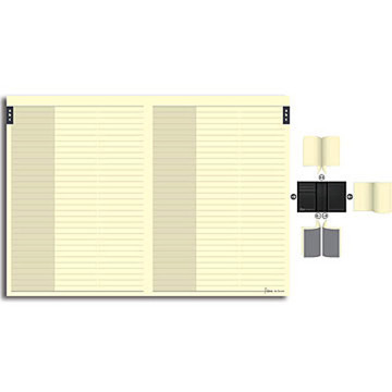Afbeeldingen van notitieboek Filofax Flex interieur A5 alfabet
