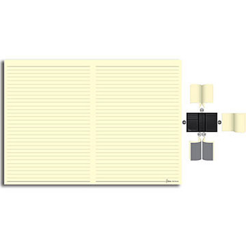 Afbeeldingen van notitieboek Filofax Flex interieur A5 gelijnd 256 bladzijden