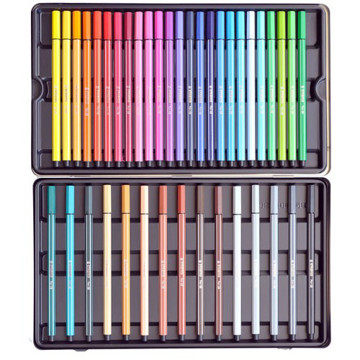 viltstift Stabilo pen 68 1.0mm  - 40 kleuren