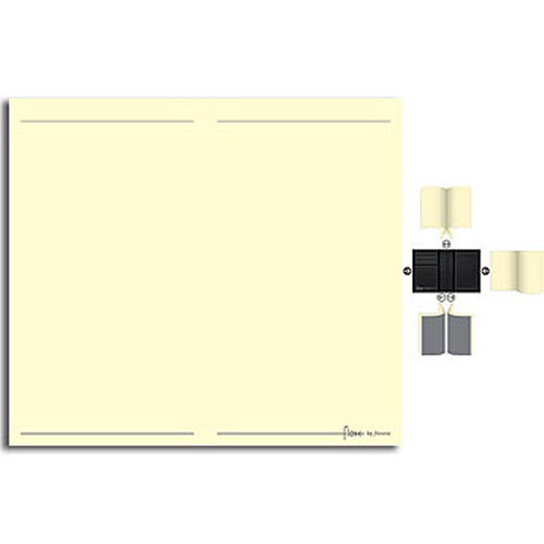 Afbeelding van notitieboek Filofax Flex interieur Slim blanco  64 bladzijden