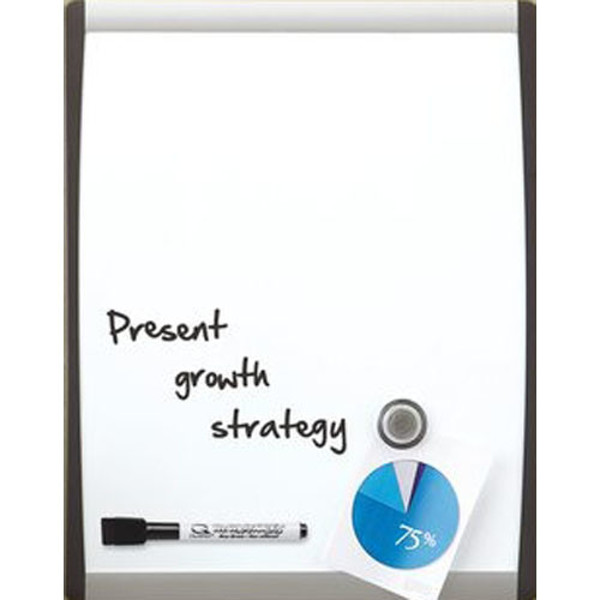 Afbeelding van whiteboard Rexel gewelfd whiteboard 28x21cm wit