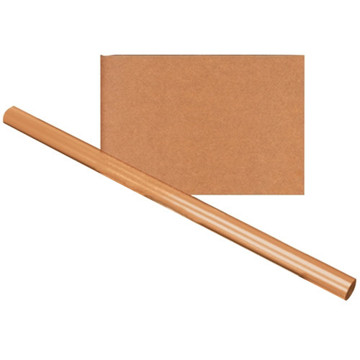 Afbeeldingen van inpakpapier Haza kraft gestreept 10m x 1m - 60gr