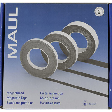 magneetband Maul 10m x 10mm x 1mm zelfklevend