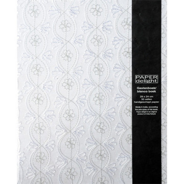 Afbeeldingen van receptiealbum  Paper Delight  240x290mm 30vel blanco - wit