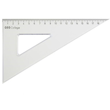 Afbeeldingen van driehoek Aristo  2mm 60/30 - 24cm