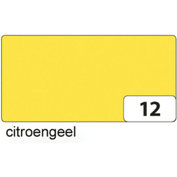 Afbeeldingen van fotokarton Folia 2zijdig B2 (50x70cm) 300gr nr12 - citroen