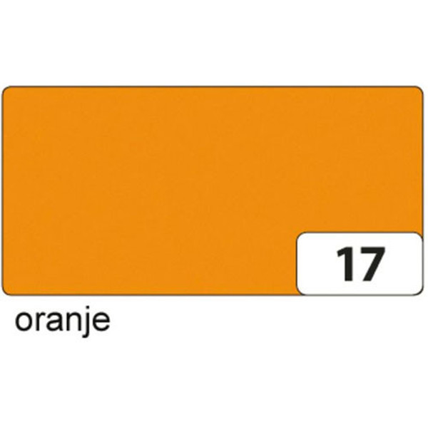 Afbeelding van fotokarton Folia 2zijdig B2 (50x70cm) 300gr nr17 - oranje
