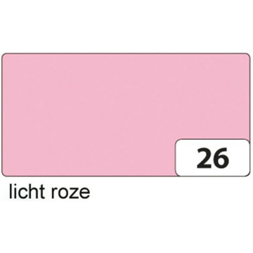 Afbeeldingen van fotokarton Folia 2zijdig B2 (50x70cm) 300gr nr26 - lichtroze
