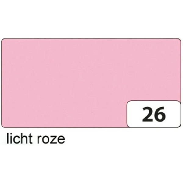 Afbeelding van fotokarton Folia 2zijdig B2 (50x70cm) 300gr nr26 - lichtroze