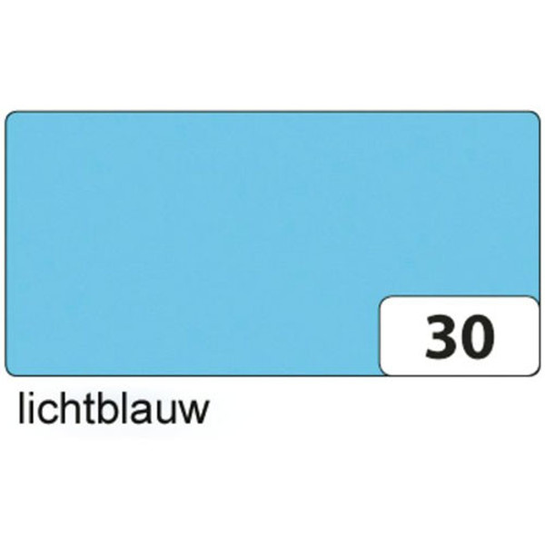 Afbeelding van fotokarton Folia 2zijdig B2 (50x70cm) 300gr nr30 - lichtblauw
