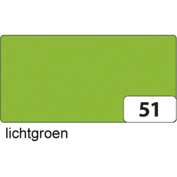 Afbeelding van fotokarton Folia 2zijdig B2 (50x70cm) 300gr nr51 - lichtgroen