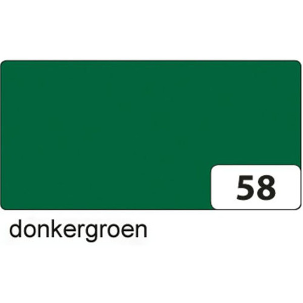 Afbeelding van fotokarton Folia 2zijdig B2 (50x70cm) 300gr nr58 - donkergroen