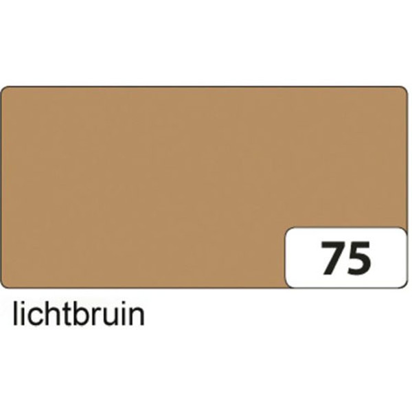 Afbeelding van fotokarton Folia 2zijdig B2 (50x70cm) 300gr nr75 - lichtbruin