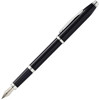 Afbeelding van Cross Century II Black Lacquer CT vulpen