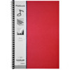 Afbeelding van plakboek Papyrus 280x400mm 40vel spiraal - rood / blauw / beige / zwart / groen