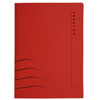 Afbeelding van snelhechter Jalema A4 Secolor schuifdeklijst 225gr - 10stuks - rood
