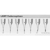Afbeelding van LAMY penpunt Z50 staal broad