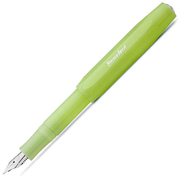 Afbeelding van Kaweco Frosted Sport Fine Lime vulpen