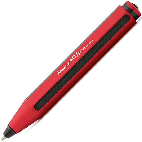 Afbeelding van Kaweco AC Sport Carbon Red Matte balpen