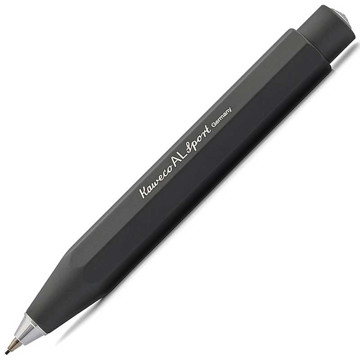 Afbeeldingen van Kaweco AL Sport Black - 0.7 vulpotlood