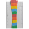 Afbeelding van filofax Personal index 6-tabs blanco gekleurd