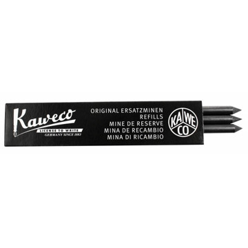 Afbeeldingen van Kaweco potloodstift 5.6mm  5B  3stuks