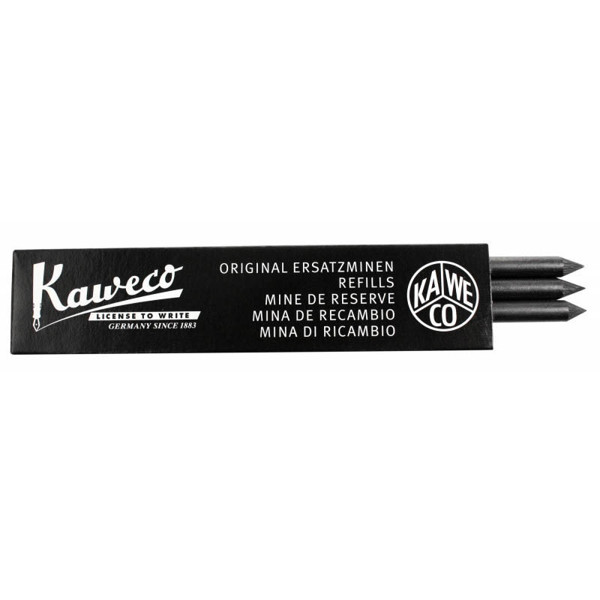Afbeelding van Kaweco potloodstift 5.6mm  5B  3stuks