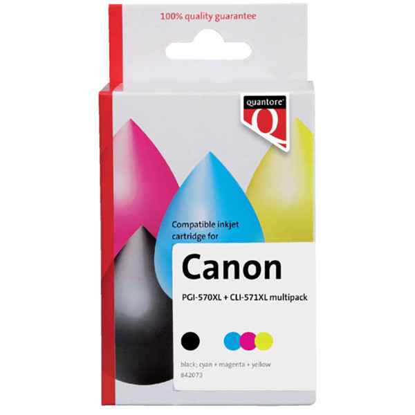 Afbeelding van inktcartridge Quantore Canon PGI-570xl / CLI-571xl multipack