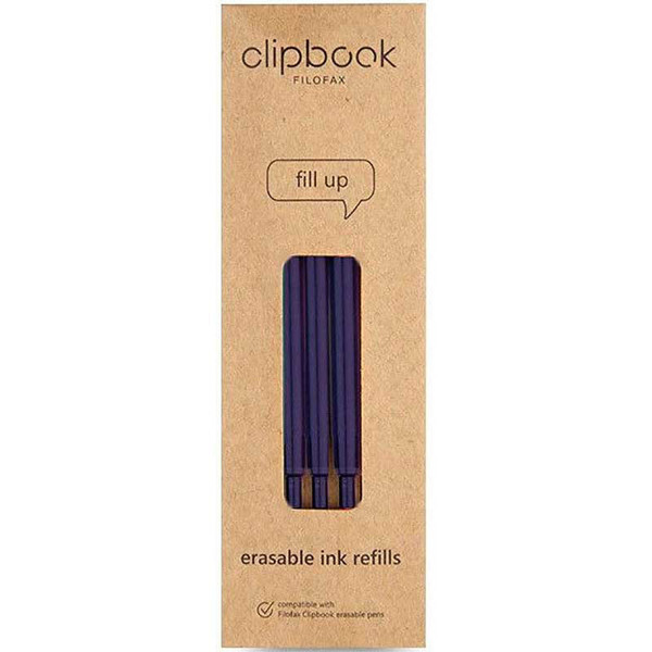 Afbeelding van Filofax balpenvulling erasable pen - Black