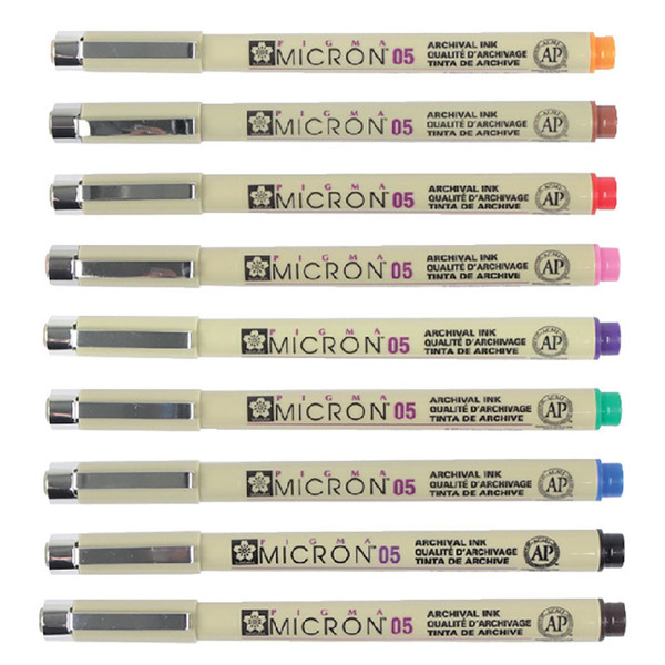 fineliner Sakura Pigma Micron assorti