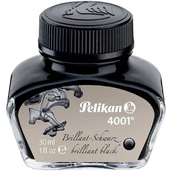 Afbeelding van Pelikan inktpot 4001 30ml Brilliant black