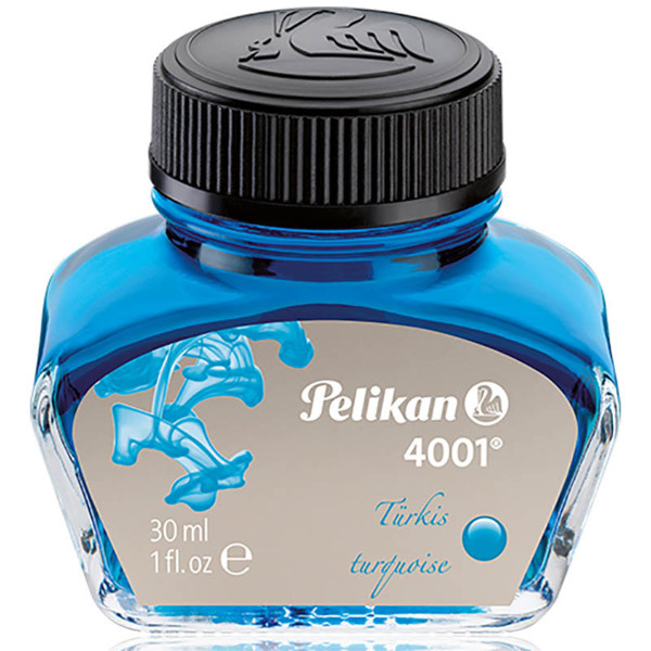 Afbeelding van Pelikan inktpot 4001 30ml Turquoise