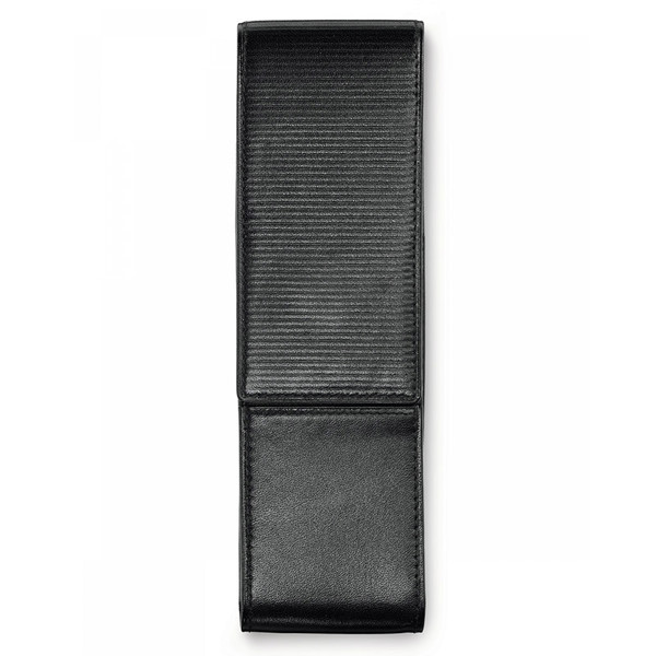 pennenetui Lamy A302 Premium nappa leer voor 2 pennen zwart