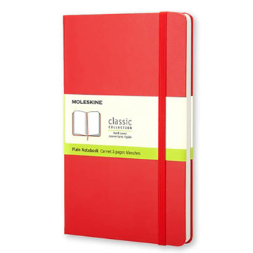 Afbeeldingen van Moleskine Notebook Pocket blanco  - hard cover Red