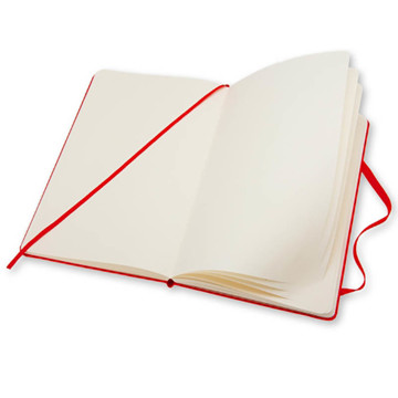 Afbeeldingen van Moleskine Notebook Pocket blanco  - hard cover Red
