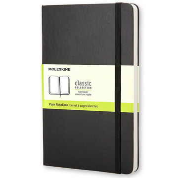 Afbeeldingen van Moleskine Notebook Large blanco   - hard cover Black