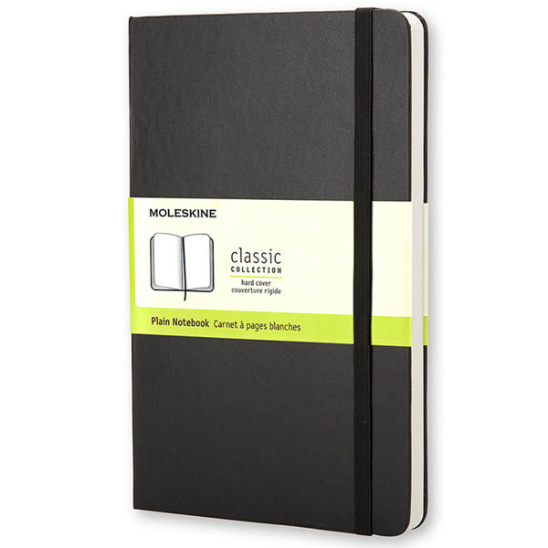 Afbeelding van Moleskine Notebook Large blanco   - hard cover Black