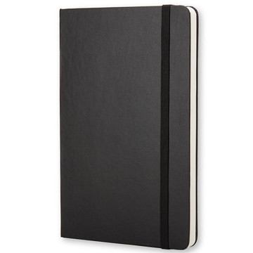 Afbeeldingen van Moleskine Notebook Large blanco   - hard cover Black