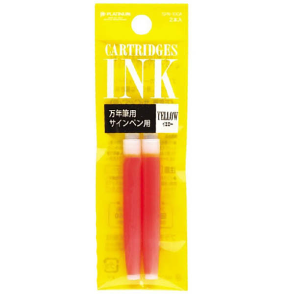 Afbeelding van Platinum  Dyestuff inktpatronen Yellow