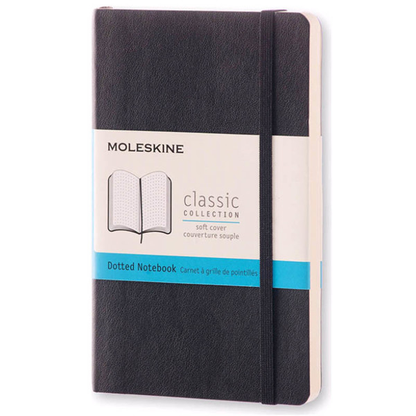 Afbeelding van Moleskine Notebook Pocket dotted  - soft cover Black