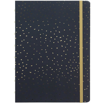 Afbeeldingen van Filofax Notebook A5 Confetti Charcoal