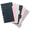 Afbeelding van Filofax Personal index 6-tabs Confetti assorti coloured