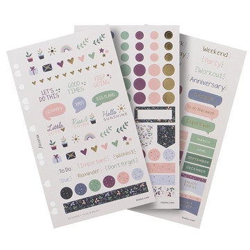 Afbeeldingen van Filofax Multi-fit Stickers Garden 6vel