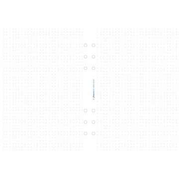 Filofax A5 dotted wit