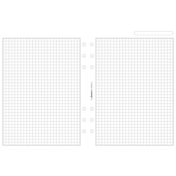 filofax A5 papier ruit 5mm