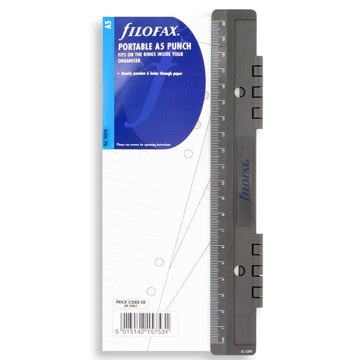 filofax A5 perforator portable