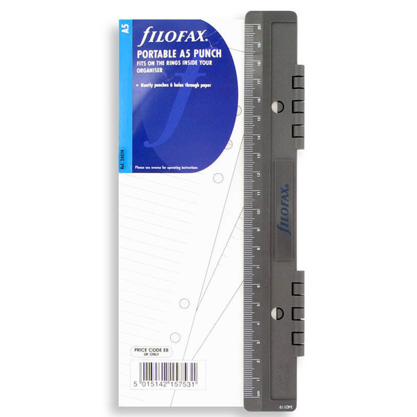 filofax A5 perforator portable