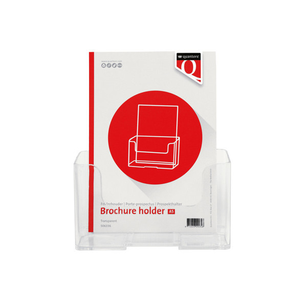 folderhouder Quantore A5 transparant