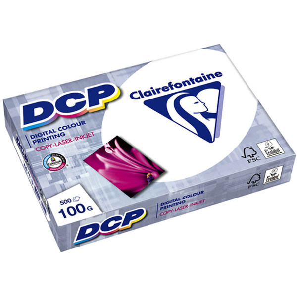 kopieerpapier Clairefontaine DCP     A4 100gr 500vel wit