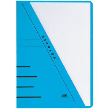 insteekmap driehoeksmap Jalema Secolor A4 10stuks blauw